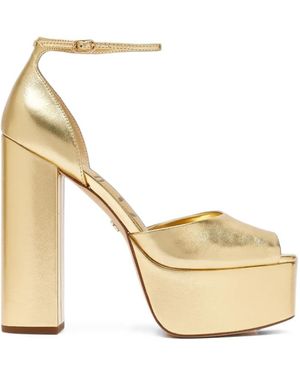 Sam Edelman Kirra Platform Sandals - Metallic