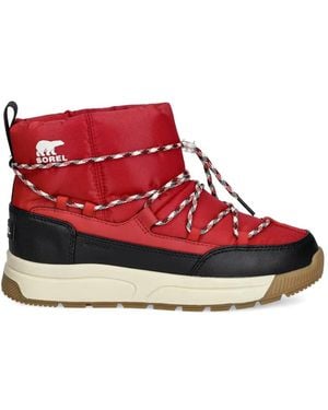Sorel Botas Whitney Ii Acolchadas Con Cordones - Rojo