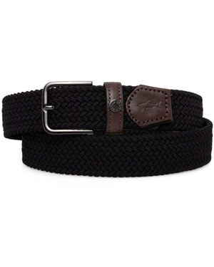 Paul & Shark Interwoven Belt - Black