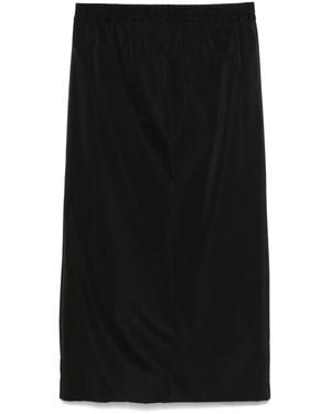 Carven Pencil Midi Skirt - Black
