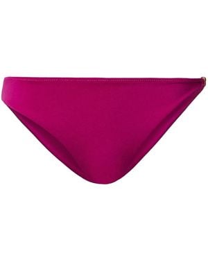 Twinset Bikinihöschen Mit Logo-Schild - Lila