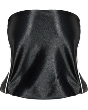 Alexander Wang Strapless Bandeau Top - Black