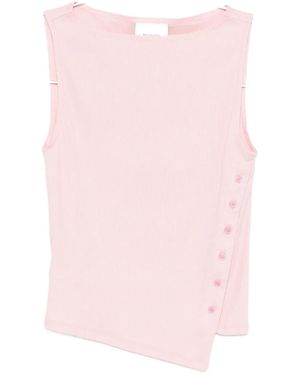 Reformation Hudson Knitted Vest Top - Pink
