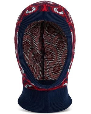Fusalp Jacquard-Knit Hat - Blue