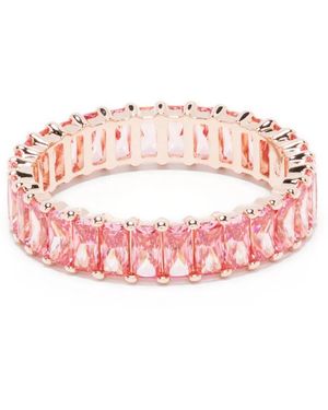 Swarovski Anello Matrix Con Cristalli - Rosa