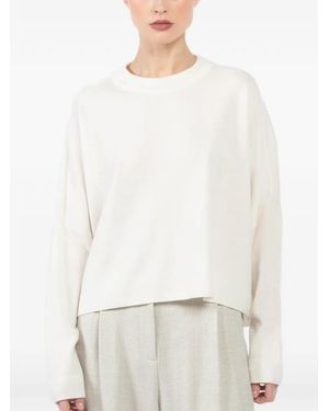 Dusan Crew-Neck Jumper - White