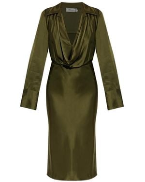 Blumarine Satin Dress - Green