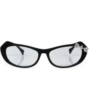 YVMIN Lunettes De Vue Bowknot - Noir