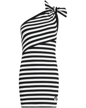 Patou One-Shoulder Mini Dress - White
