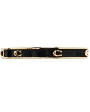 COACH Bracelet À Logo En Relief - Blanc