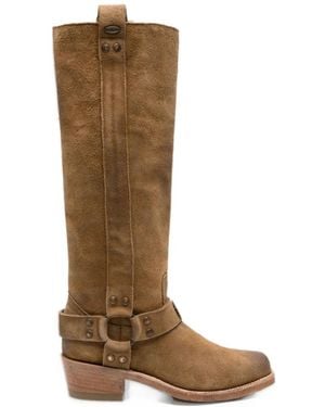 Mexicana Candela Leather Boots - Brown