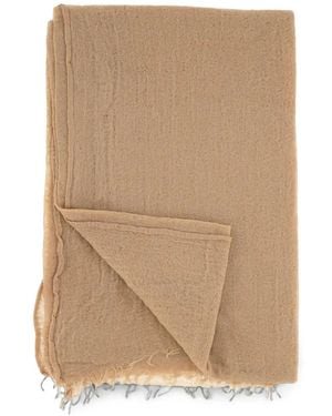 Destin Frayed-Edge Scarf - Natural