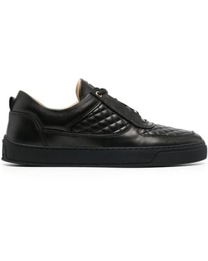 Leandro Lopes Lace-Up Trainers - Black