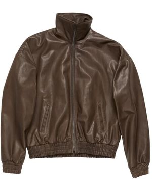 Acne Studios Leather Blouson - Brown