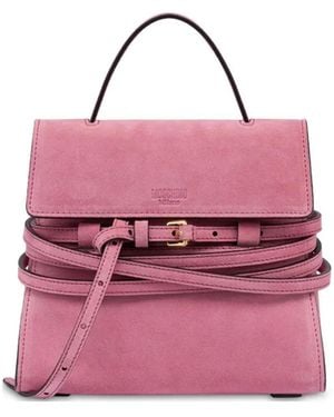Moschino Tie Me Tote Bag - Pink