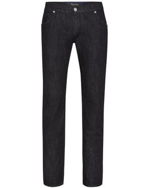 Billionaire Straight Fit Trousers - Blue
