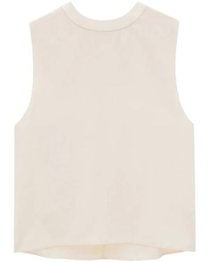 Saint Laurent Top - Natural