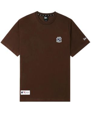 KTZ Logo-Patch T-Shirt - Brown