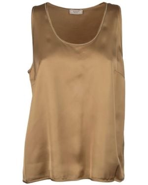 Peserico Chain-Trim Top - Natural