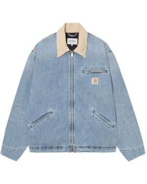 Carhartt Denim Cotton Jacket - Blue