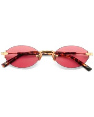Gast Quantum Rimless Sunglasses - Red
