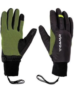 Camp Collection Logo-Print Gloves - Black