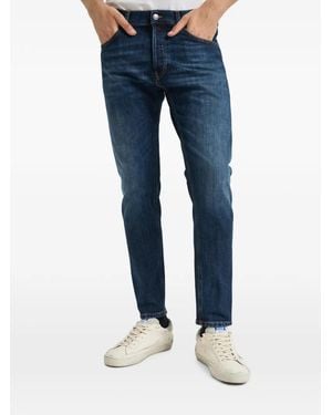 Dondup Vaqueros Dian Con Efecto Degradado Y Desgastado - Azul