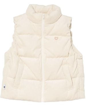 Chocoolate Logo-Embossed Gilet - Natural