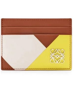 Loewe Leather Cardholder - Orange