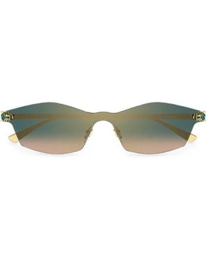 Cartier Panthère De Cartier Sunglasses - Green