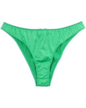 Love Stories Firecraker Lacing-Detail Briefs - Green