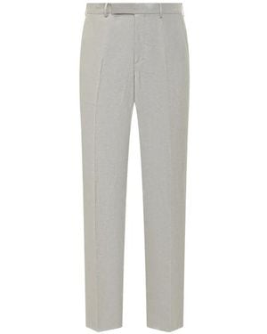 ZEGNA Pleated Trousers - Grey