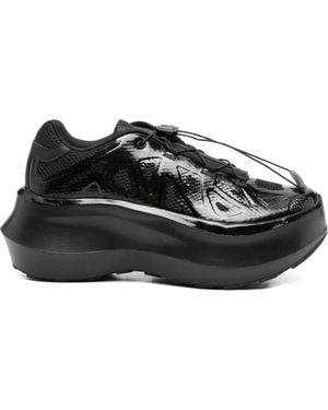 Comme des Garçons X Salomon Xt-Whisper Void Platform Sneakers - Black