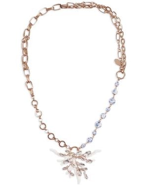 Weekend by Maxmara Collar Con Cuentas - Blanco