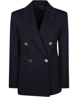 Max Mara ダブルジャケット - ブルー