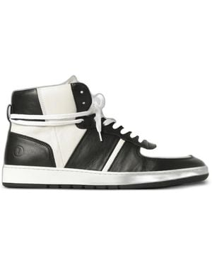 Collegium Destroyer Leather Trainers - White