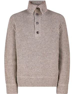 Dries Van Noten Wool Jumper - Grey