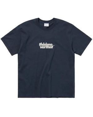 thisisneverthat Logo-print T-shirt - Blue