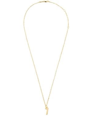 Ami Paris Collana Con Pendente - Bianco