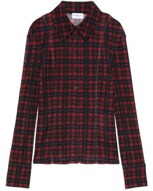 Marella Camicia A Quadri - Rosso