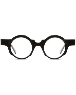 Kuboraum Mask K32 Round-Frame Glasses - Black