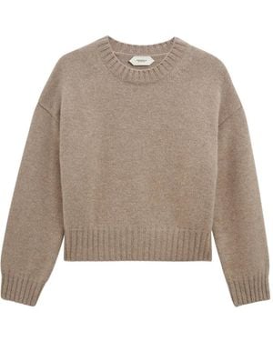 Pringle of Scotland Crew-Neck Cashmere Jumper - Natural
