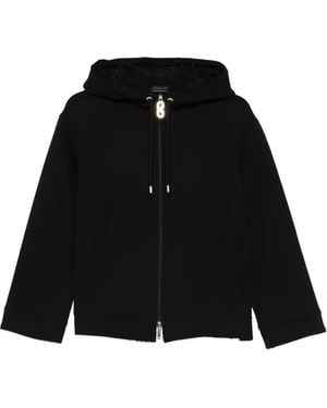 Emporio Armani Zip-Fastening Hoodie - Black