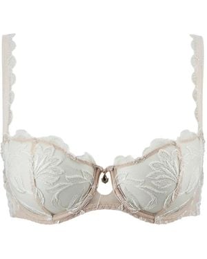 Aubade Season Of Love Embroidered Bra - White
