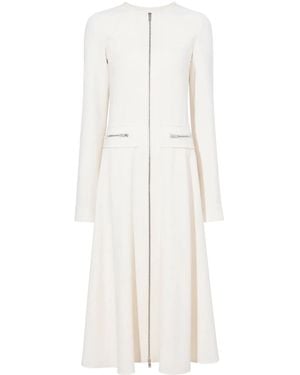 Proenza Schouler Joanne Panelled Crepe Maxi Dress - White