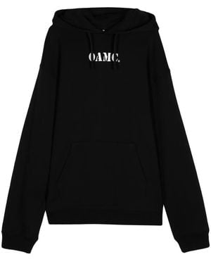 OAMC Midstream Organic Cotton Hoodie - Black