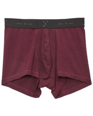 Fleur du Mal Boxer Briefs - Purple