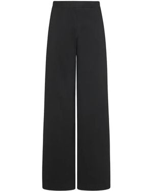 Rosetta Getty Wide-Leg Trousers - Black