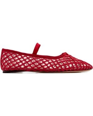 Loeffler Randall Leonie Ballerina Shoes - Red
