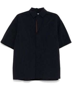 Kolor Concealed Button Fastening Shirt - Black
